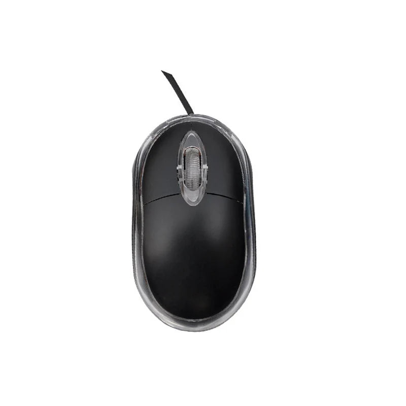 Mini Wired Optical Mouse – USB Ergonomic 800 DPI PC Mouse