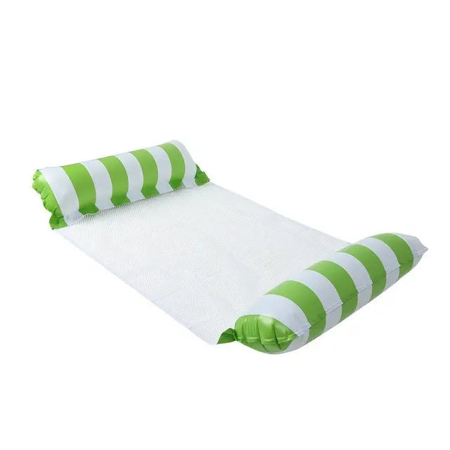 Inflatable Pool Hammock Foldable Floating Lounge Chair