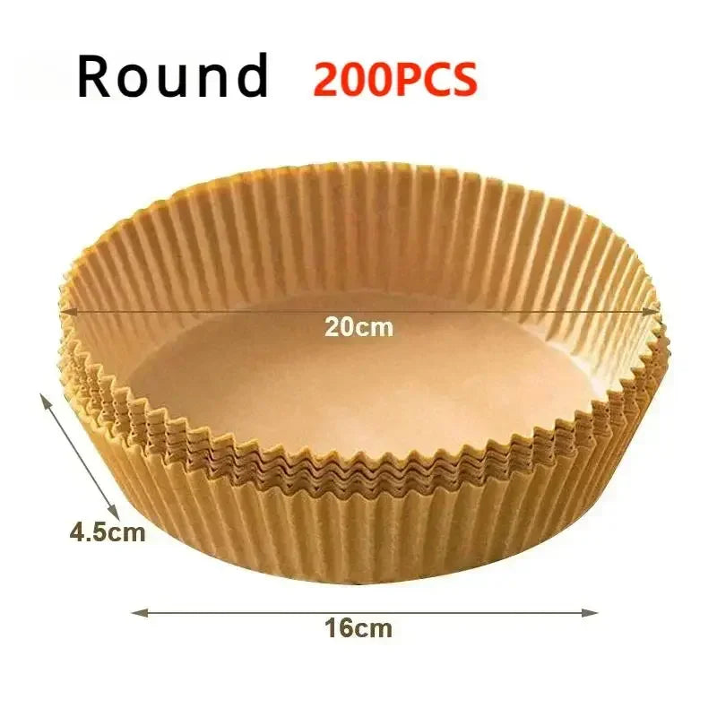 Air Fryer Parchment Paper Disposable Nonstick Baking Liners