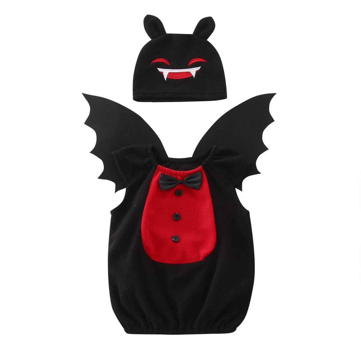 Umorden Unisex Baby Infant Toddler Halloween Black Bat Costume Hoodie Vest 1T 2T 3T