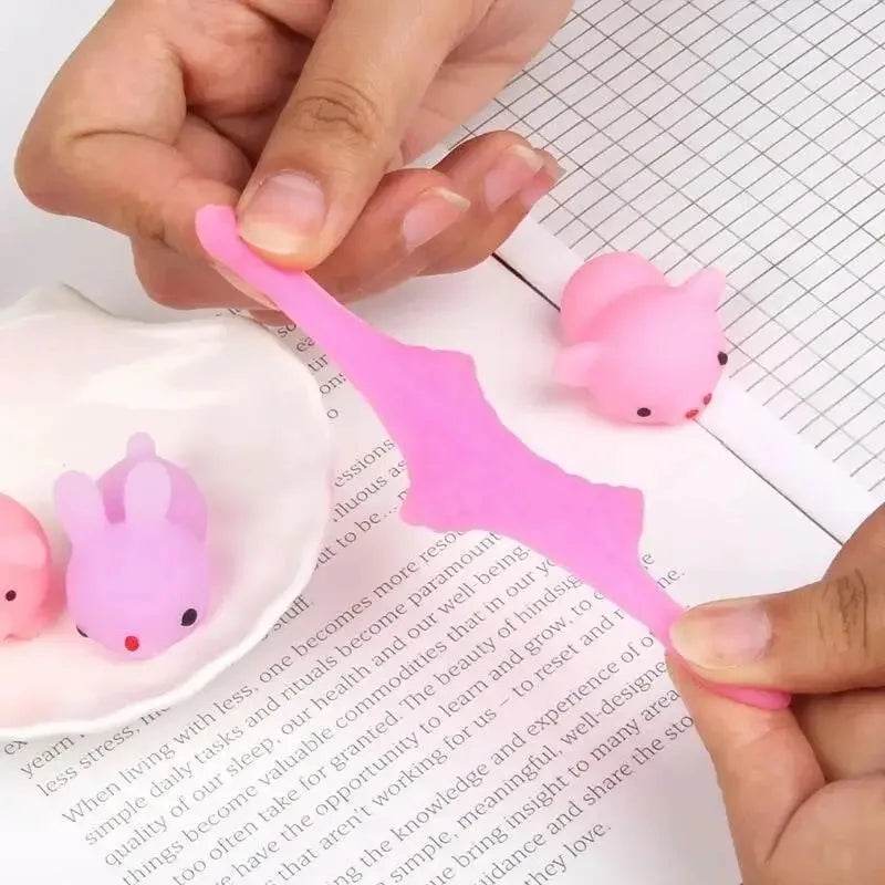 Animal Fidget Toys 20 Pcs Soft Rubber Squeeze Toys for Kids