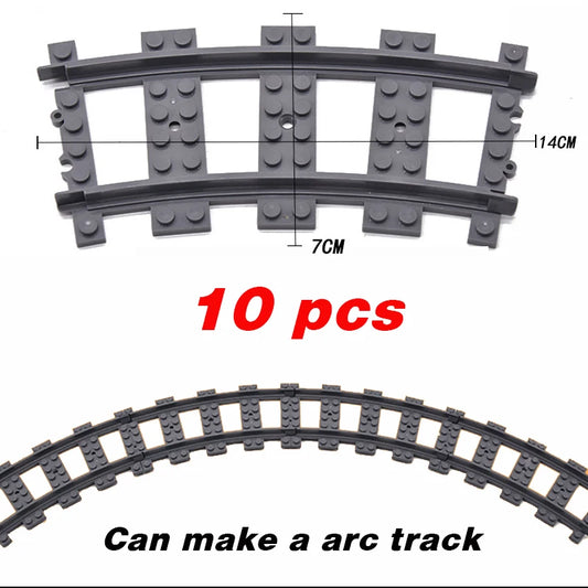 Train Building Set with Flexible Tracks – Railway Model Blocks