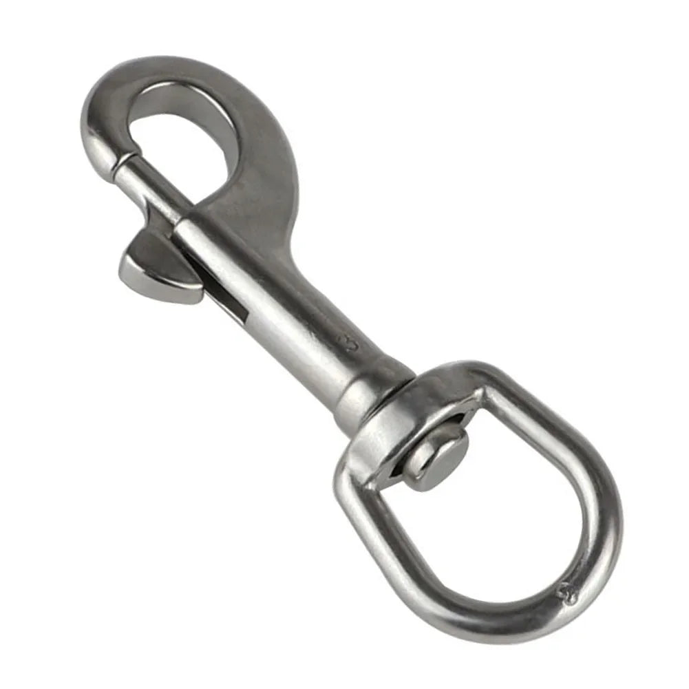 Stainless Steel Swivel Snap Hook – 316 Steel Eye Hook