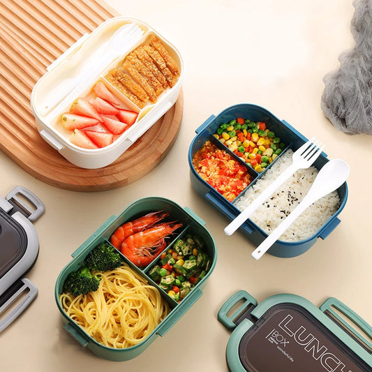 2 Tier Bento Lunch Box