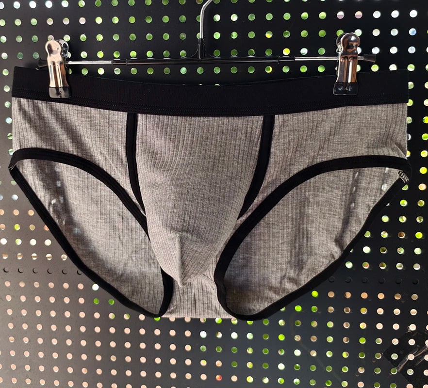 Men’s Briefs – Stretch Viscose Underwear with Pocket Design