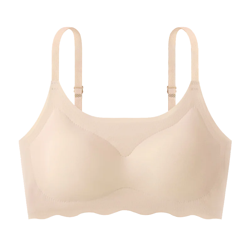 Seamless Wireless Bralette for Women – Wire-Free Nylon Comfort
