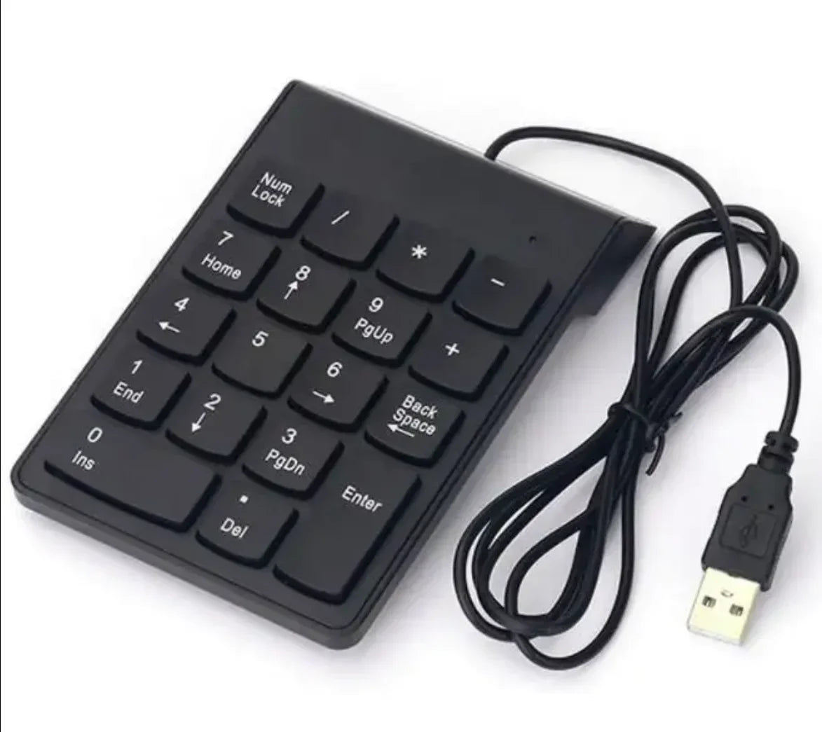 Wireless Numeric Keypad 2.4G USB External Number Pad