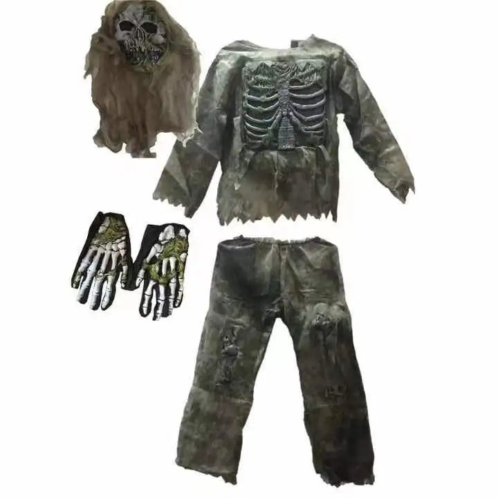 halloween Creations Zombie Costume for Kids Adult Scary Skeleton Living Dead Costume Monsters Costume Spooktacular ghost