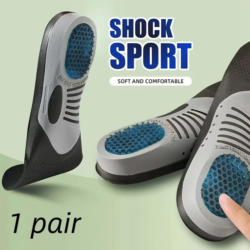 Sports Insoles – EVA Cushioned Arch Support Shoe Inserts