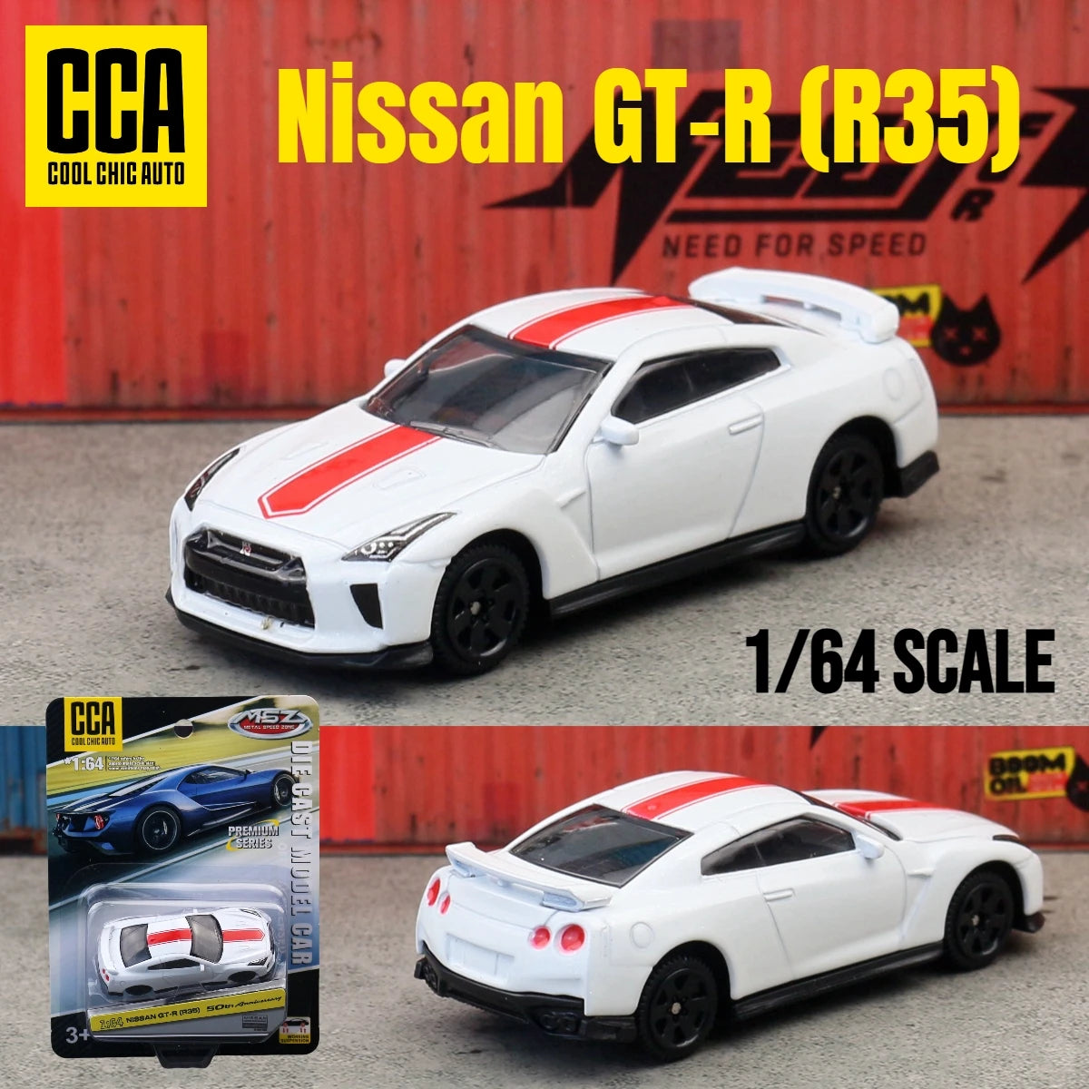 1:64 Diecast Car Model – Metal Scale Collectible Vehicle