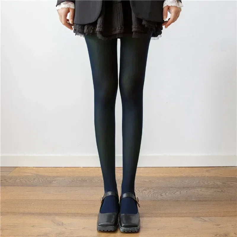 Red Tights – Burgundy Lace Style for Women