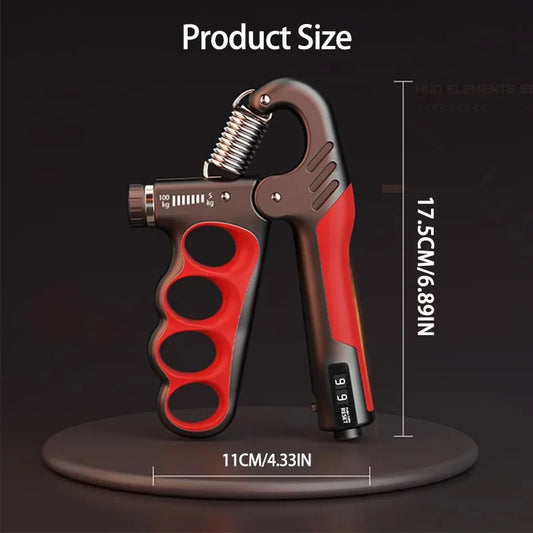 Adjustable Hand Grip Strengthener 5-100kg for Finger & Wrist Training