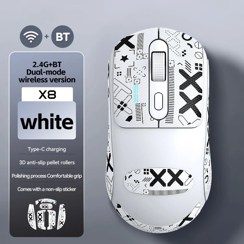 Wireless Gaming Mouse Rechargeable Type-C