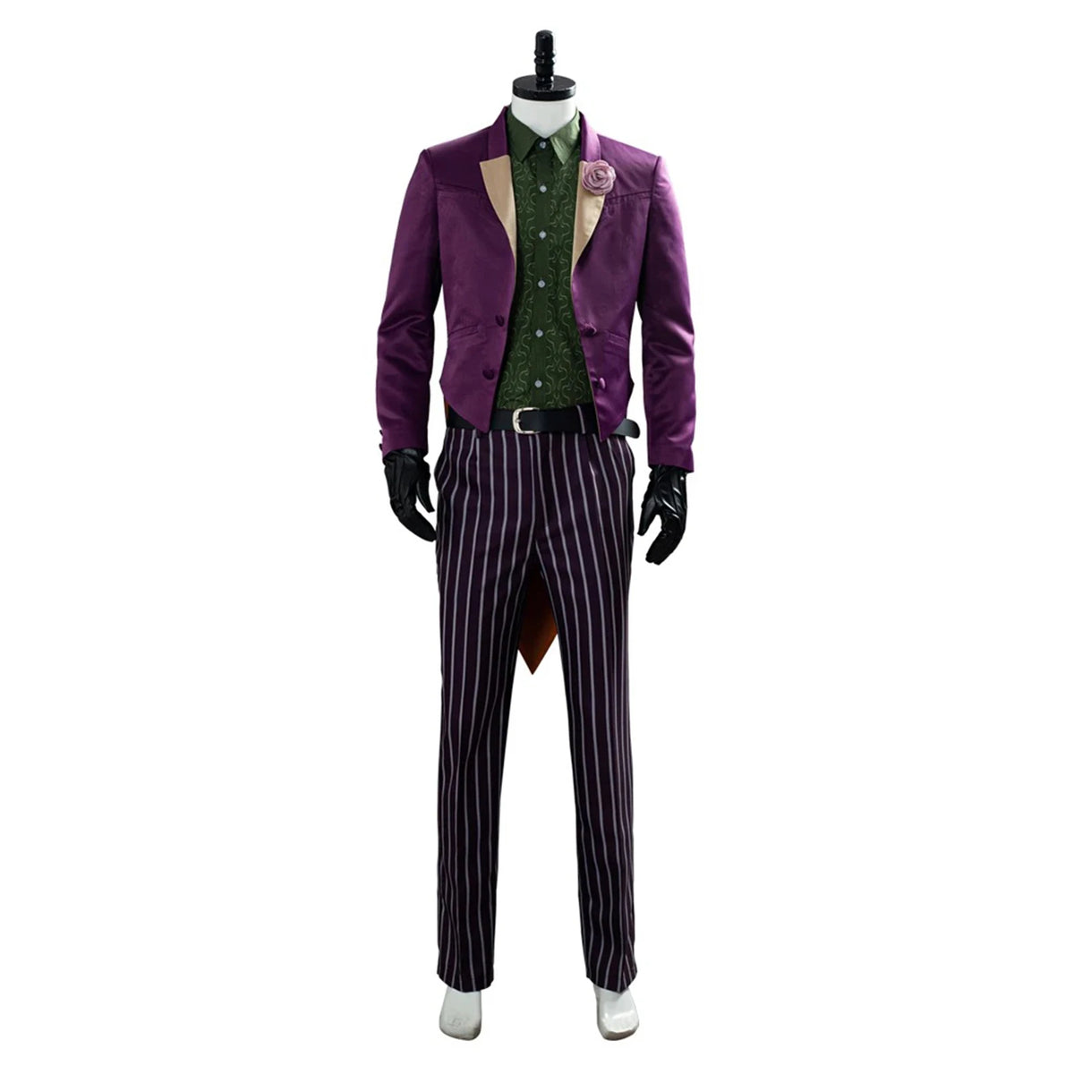 Clown Cosplay Costume Villain Uniform Coat Shirts Pants Full Set Adult Men Halloween Carnival Party Dress Up