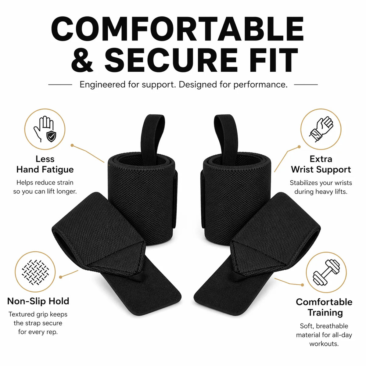 Weightlifting Wrist Straps