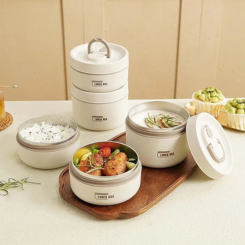 Insulated Lunch Container Set – 3