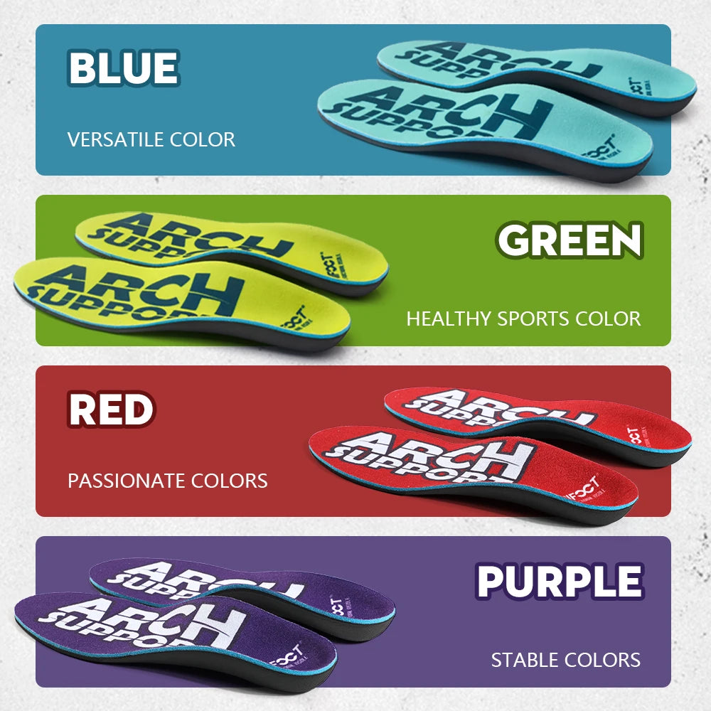 Arch Support Insoles – EVA Shoe Inserts for Men & Women