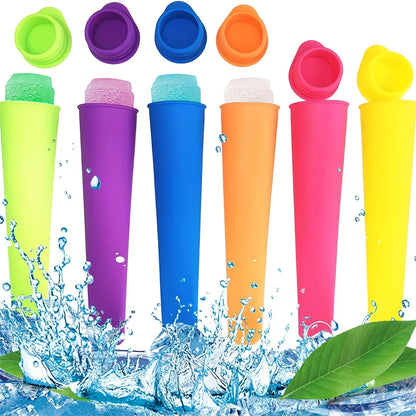 Silicone Popsicle Mold Set – Reusable DIY Ice Cream Maker