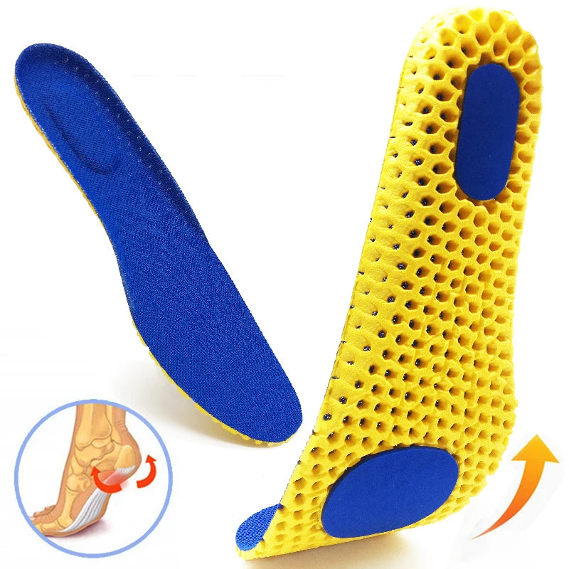 Memory Foam Insoles – Breathable Mesh Cushioned Shoe Inserts