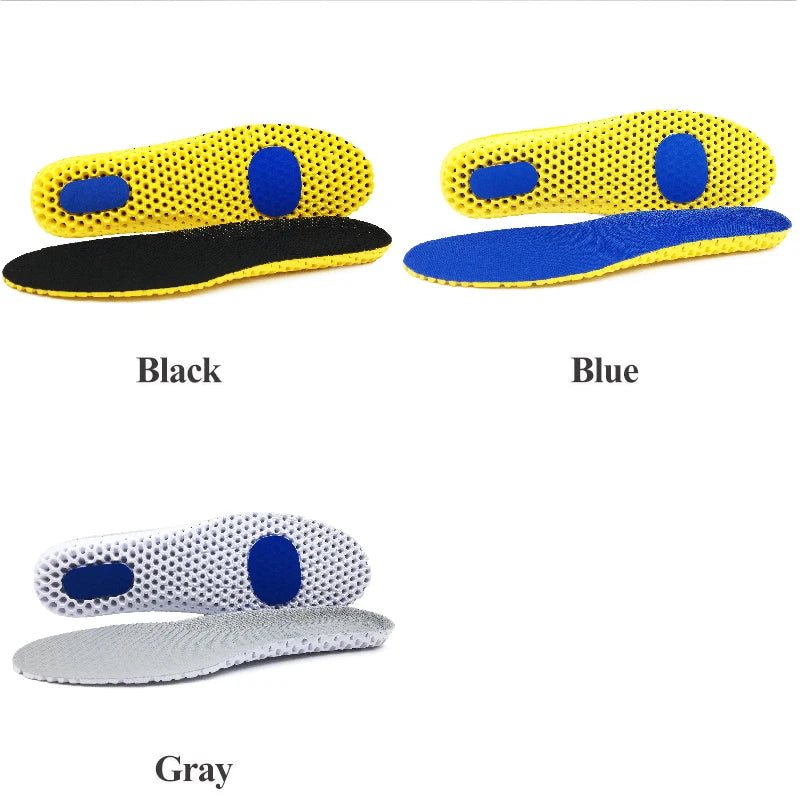 Memory Foam Insoles – Breathable Mesh Cushioned Shoe Inserts