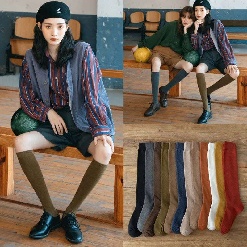 Women’s Thigh High Socks – Cotton Blend Warm Long Stockings