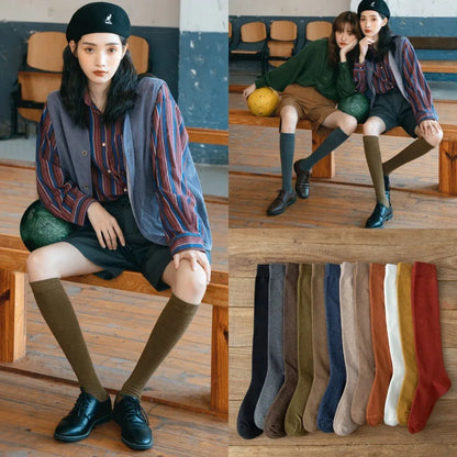 Women’s Thigh High Socks – Cotton Blend Warm Long Stockings