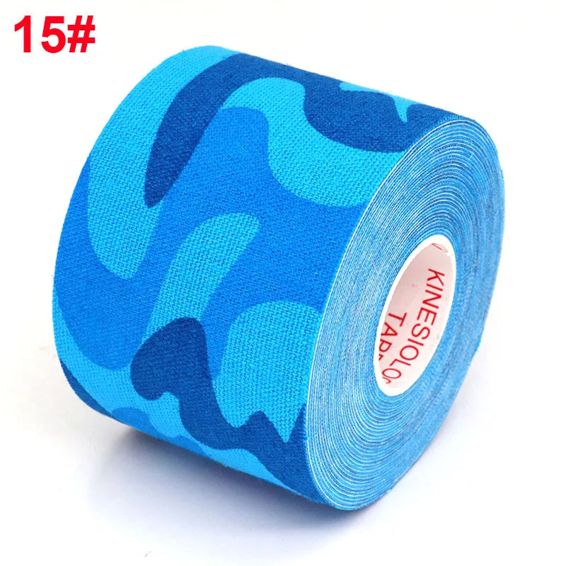Kinesiology Tape – Elastic Athletic Sports Tape 5M, 5 Sizes
