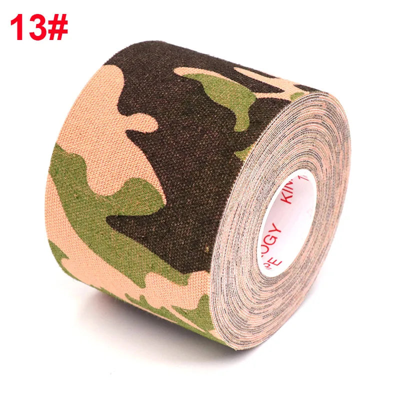 Kinesiology Tape – Elastic Athletic Sports Tape 5M, 5 Sizes