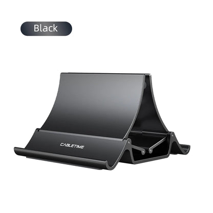 Vertical Laptop Stand Automatic Adjustable Space Saving Holder