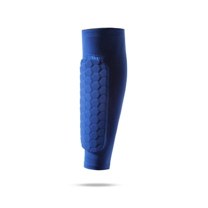 Soccer Shin Guard Sleeves – Honeycomb Shin Protector for Football