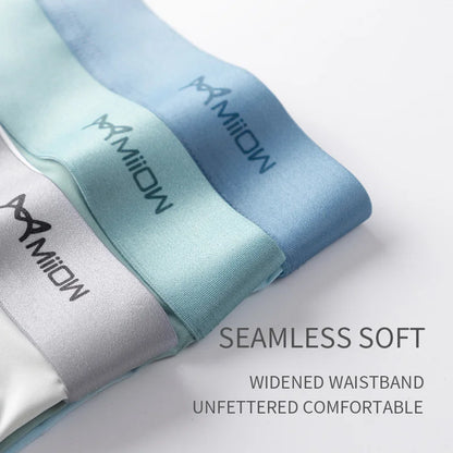 Men’s Boxer Shorts 3 Pack – Ice Silk Stretch Underwear