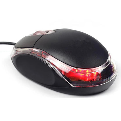 Mini Wired Optical Mouse – USB Ergonomic 800 DPI PC Mouse