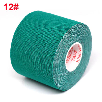 Kinesiology Tape – Elastic Athletic Sports Tape 5M, 5 Sizes