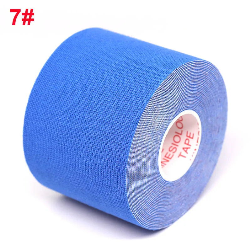 Kinesiology Tape – Elastic Athletic Sports Tape 5M, 5 Sizes