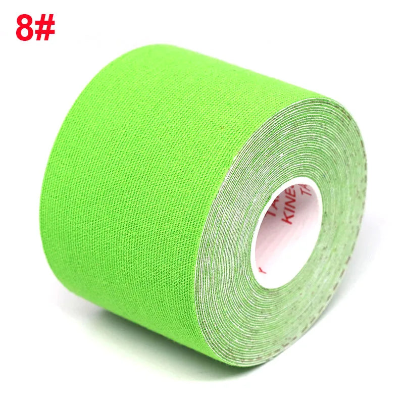 Kinesiology Tape – Elastic Athletic Sports Tape 5M, 5 Sizes