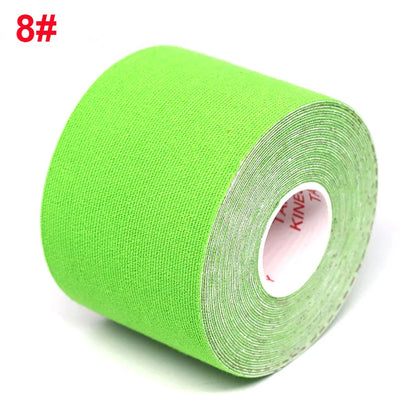 Kinesiology Tape – Elastic Athletic Sports Tape 5M, 5 Sizes
