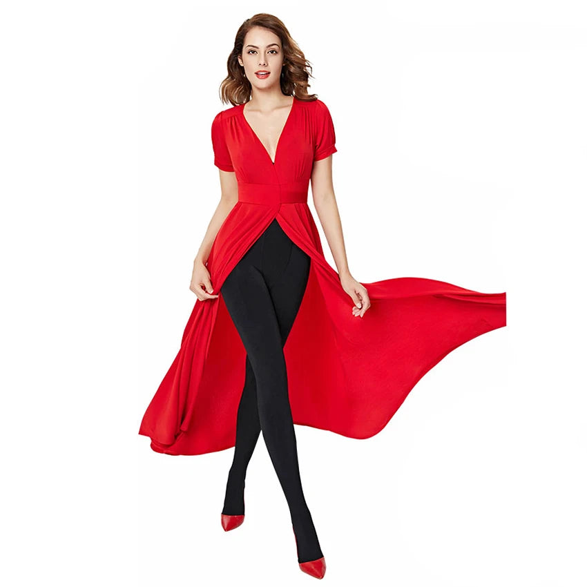 Women's 120 Denier Tights – High Stretch Solid Pantyhose