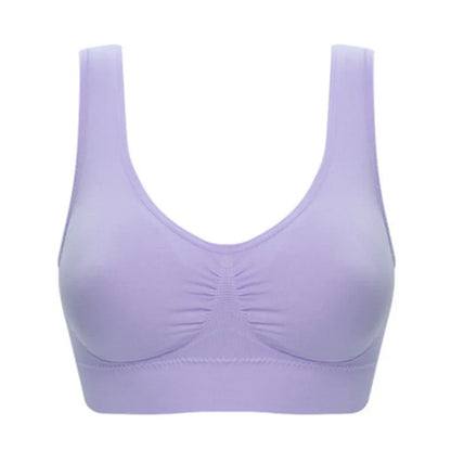 Seamless Wireless Bra for Women – Strapless Full Cup Bra