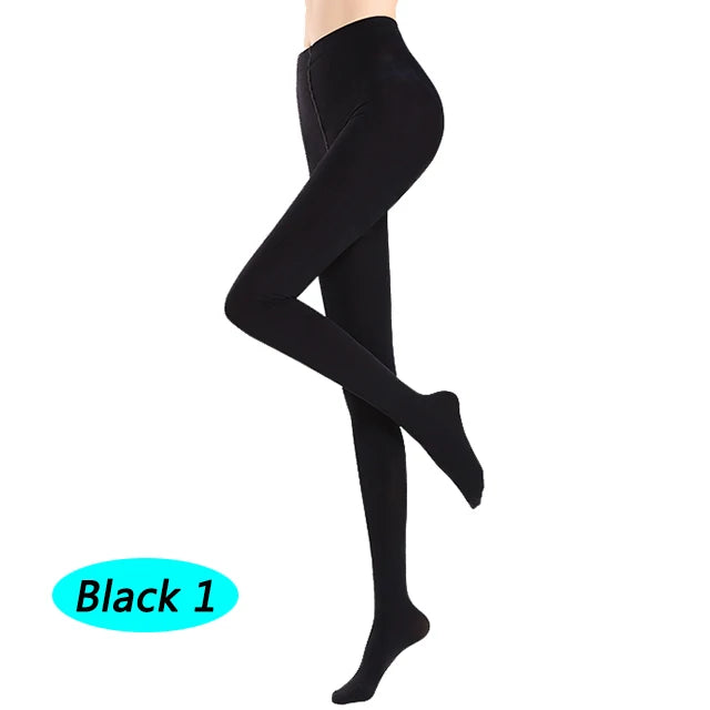 Women's 120 Denier Tights – High Stretch Solid Pantyhose