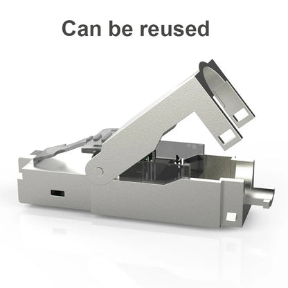 CAT7 RJ45 Connector Tool-Free Shielded Ethernet Network Plug