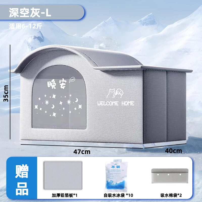 Cat Cooling House