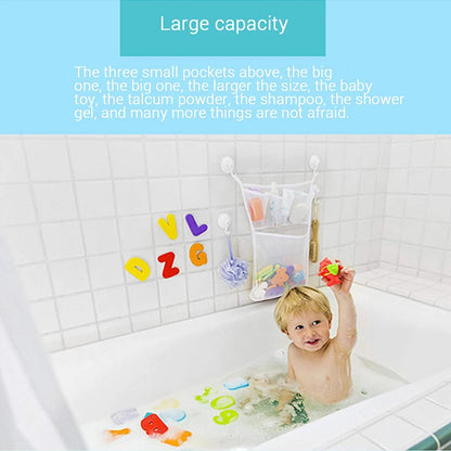 Bath Toy Storage Bag – Mesh Baby Bath Toy Organizer