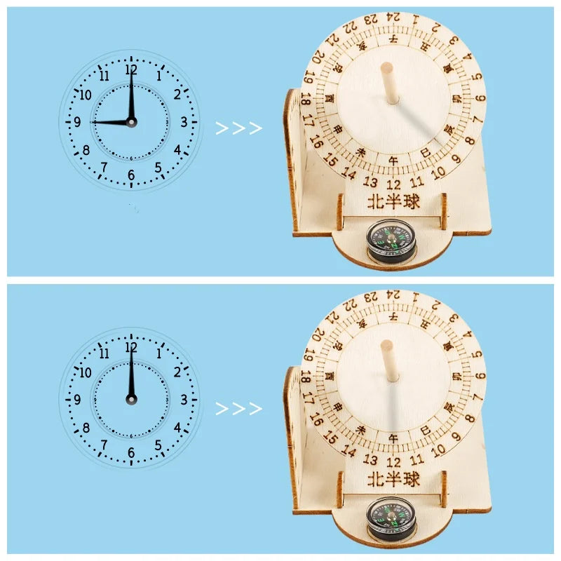 Wooden Sundial Kit