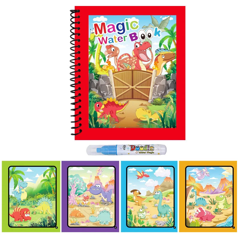 Magic Water Coloring Book