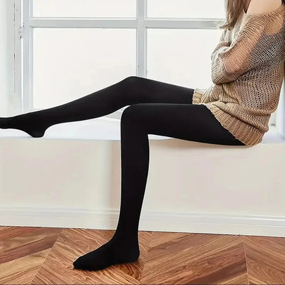 Thermal Leggings – Women’s High Waisted Opaque Stretch Tights