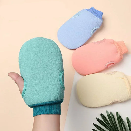 Exfoliating Shower Gloves Body Scrub Mitt for Bath & Spa