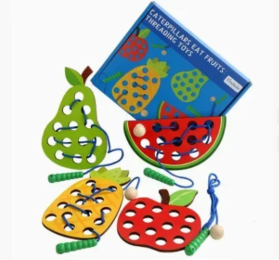Wooden Lacing Toy