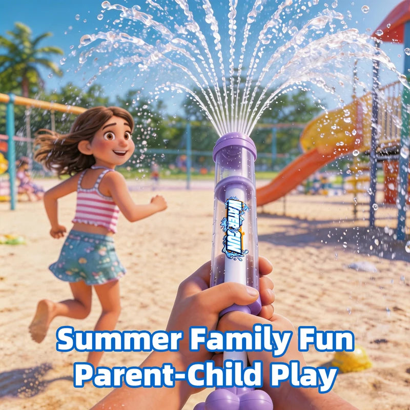 Pull-Out Water Blaster – Manual Summer Water Spray Toy
