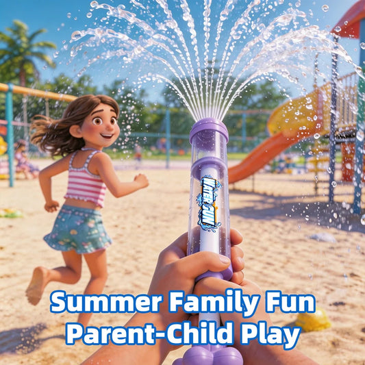 Pull-Out Water Blaster – Manual Summer Water Spray Toy