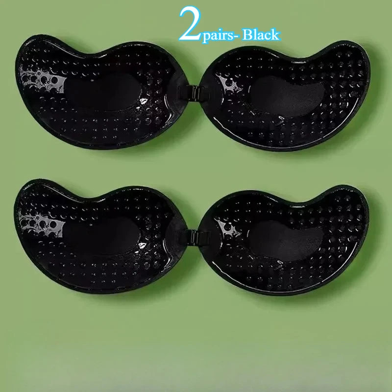 Strapless Bra – Seamless Backless Adhesive Push Up Design